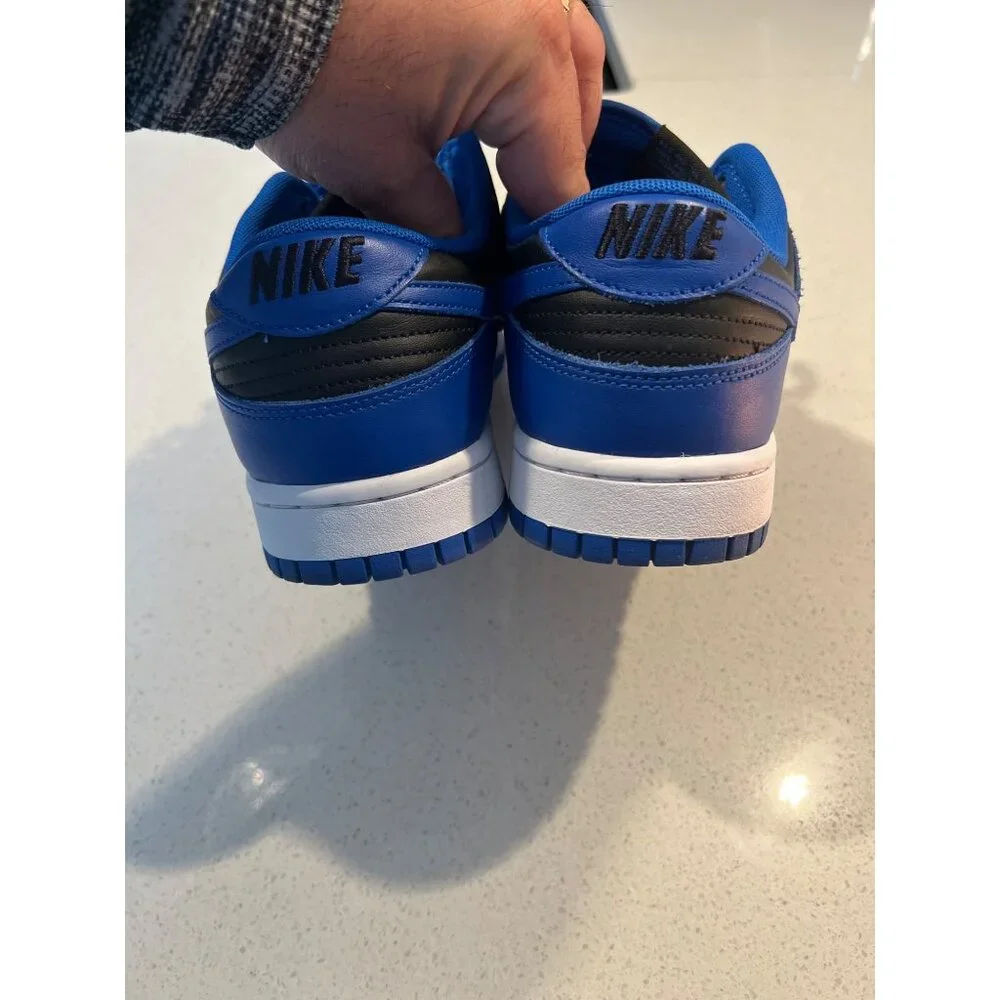 Nike Dunk Low Racer Blue Black‎ Men's Casual Lifestyle Shoes DD1391 001 Sz 10